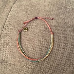 Multicolored pura vida bracelet